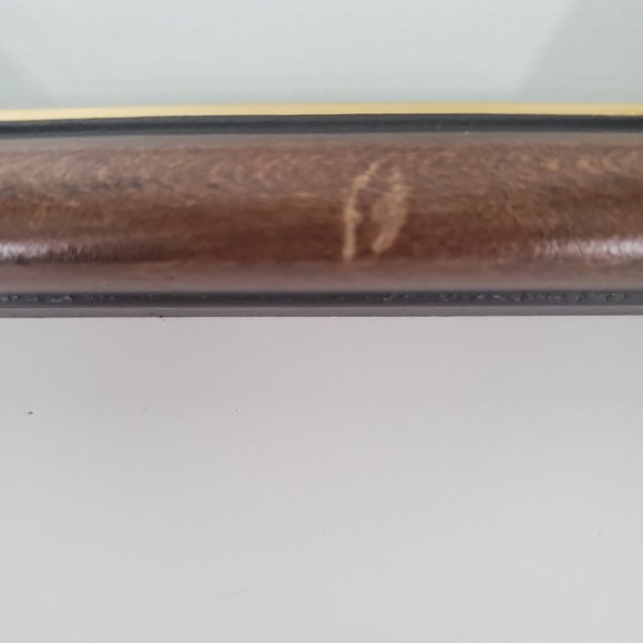 Hummingbird Wall Art Hibiscus Flower Matted & Wood Framed Gallery Wall Piece - Picture 7 of 11